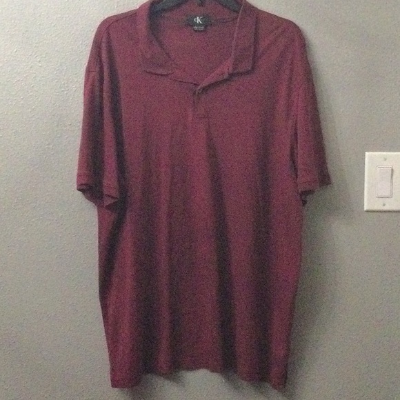 Calvin Klein Other - Calvin Klein maroon polo